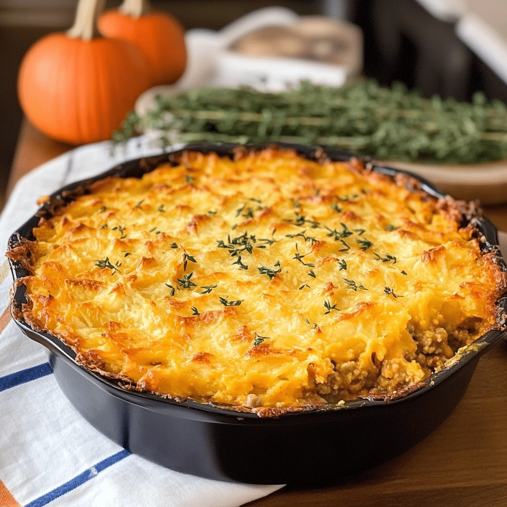 Pumpkin Shepherd’s Pie Recipe