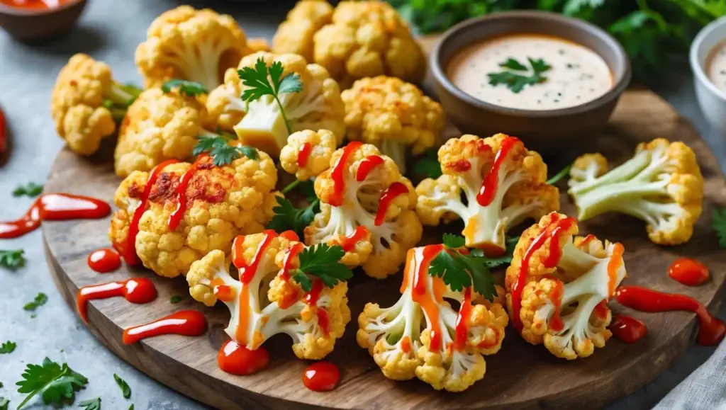 Easy Air Fryer Cauliflower Wings Recipe