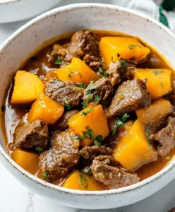 Beef Pumpkin Stew Recipe