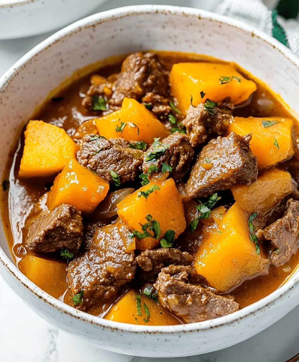 Beef Pumpkin Stew Recipe