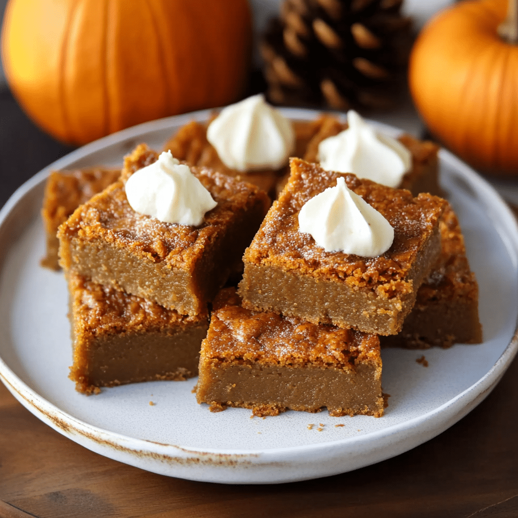 Pumpkin Bars Recipe