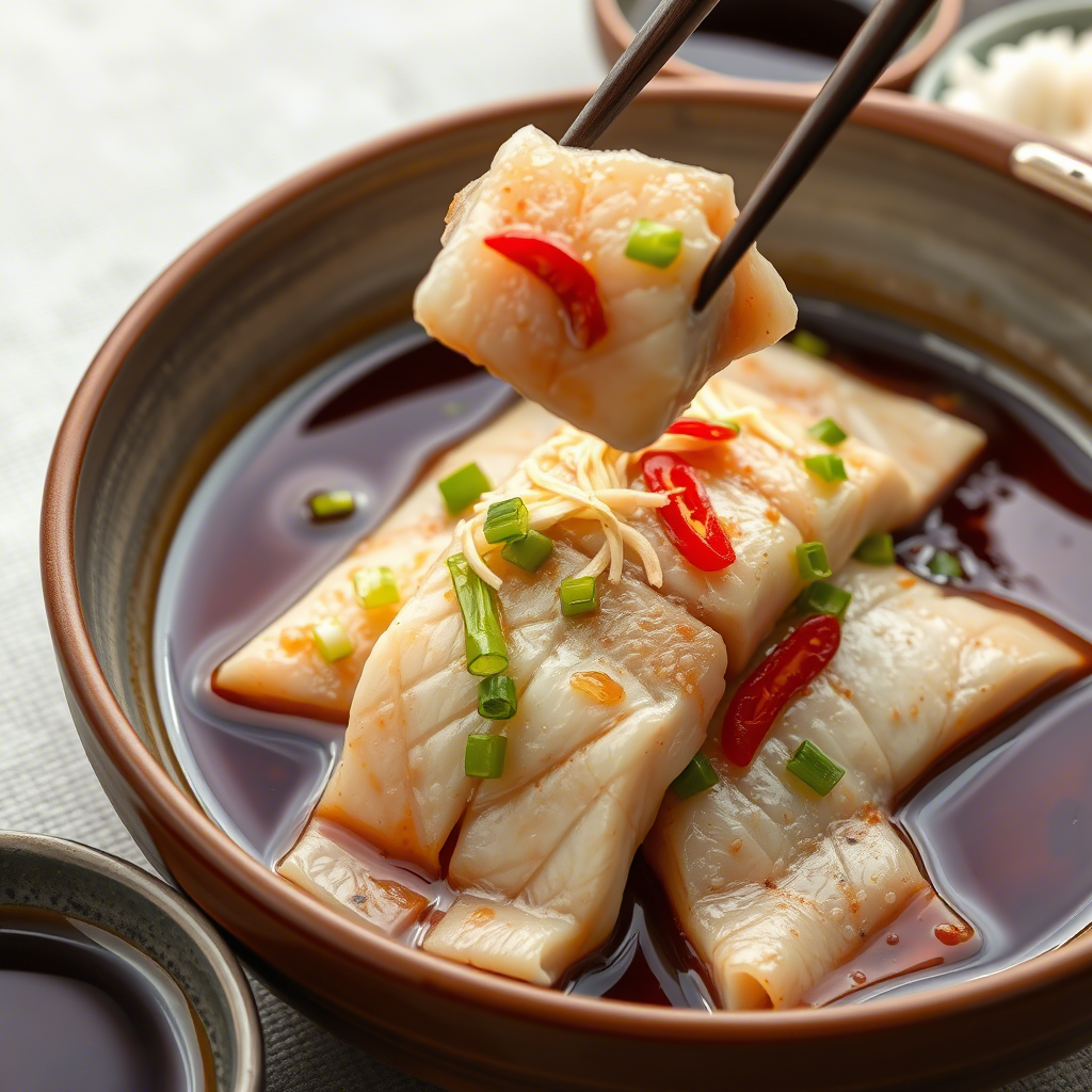 Steamed Soy and Ginger Fish Recipe